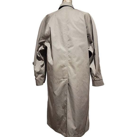 Oakton Ltd. Raintamer Classic Professional Business Trench Coat w Zip Out Liner - Picture 6 of 16